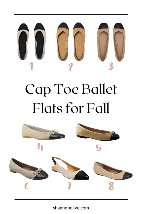 chanel cap toe flats dupe